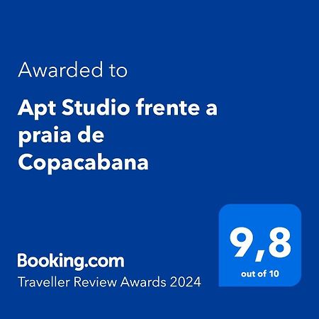 Apt Studio Frente A Praia De Copacabana リオデジャネイロ エクステリア 写真