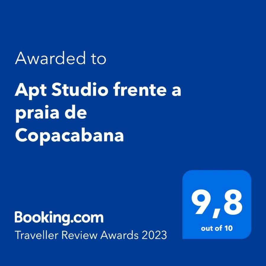 Apt Studio Frente A Praia De Copacabana リオデジャネイロ エクステリア 写真